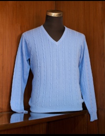 V-Neck with Cable