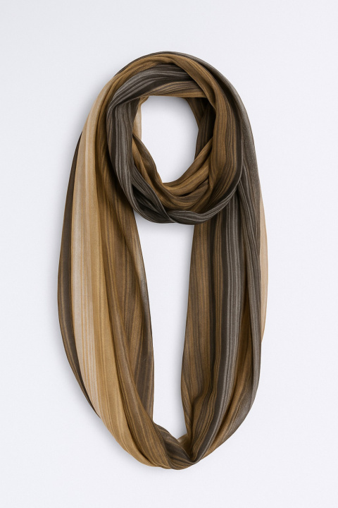 Cashmere Knitted Eternity Scarf