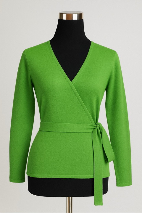 Cashmere Wrap with Belt