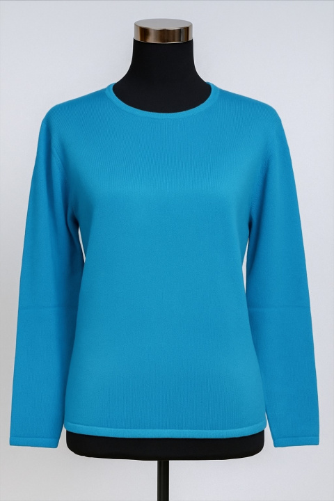 Cashmere R-Neck Pullover