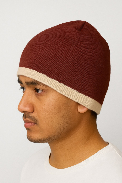 Cashmere Baby Reversable Hat