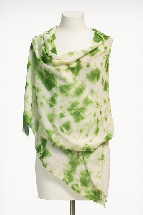 Cashmere Tie & Dye Shawl