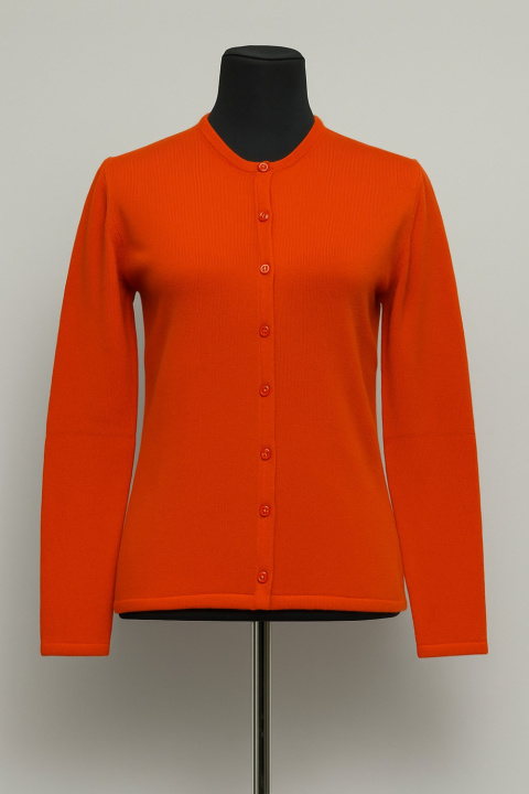 Cashmere Cardigan R-Neck