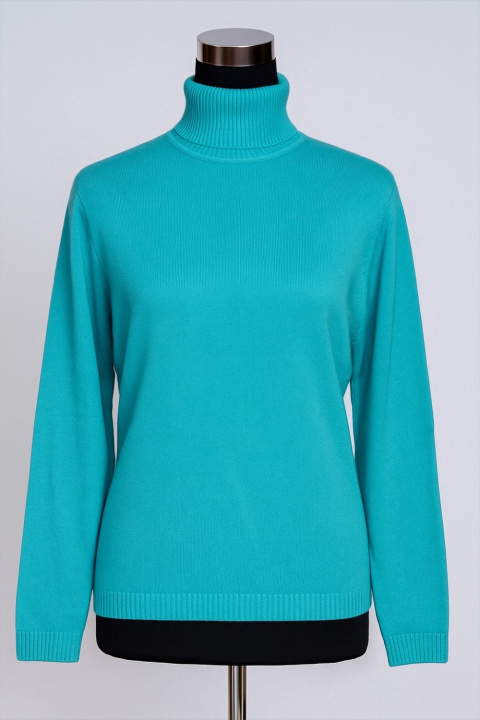 Cashmere Roll-Neck Pullover